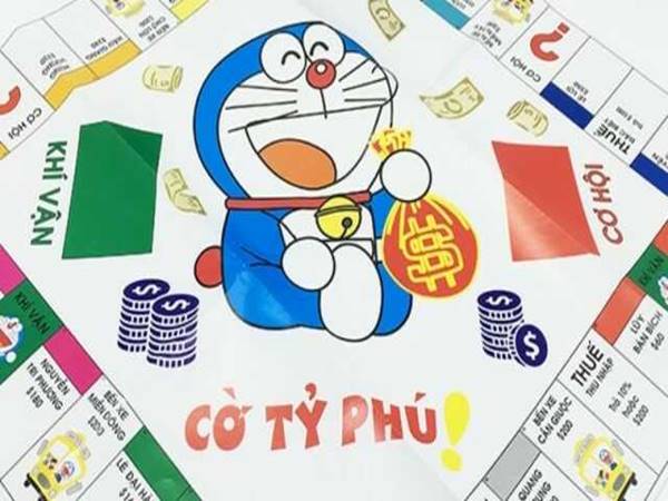 Tìm hiểu luật chơi cờ tỷ phú Doraemon