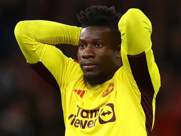 Thành tích bết bát của Andre Onana tại Man United