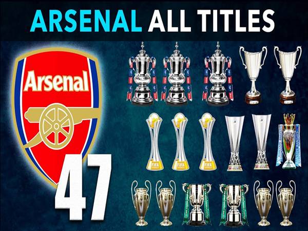Arsenal có bao nhiêu danh hiệu?