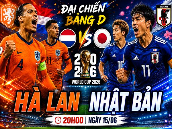 Hà Lan gặp Nhật Bản