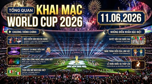 Lễ khai mạc World Cup 2026