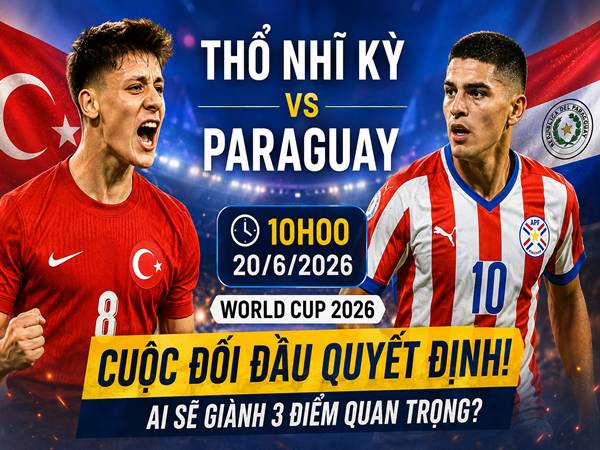 Thổ Nhĩ Kỳ gặp Paraguay